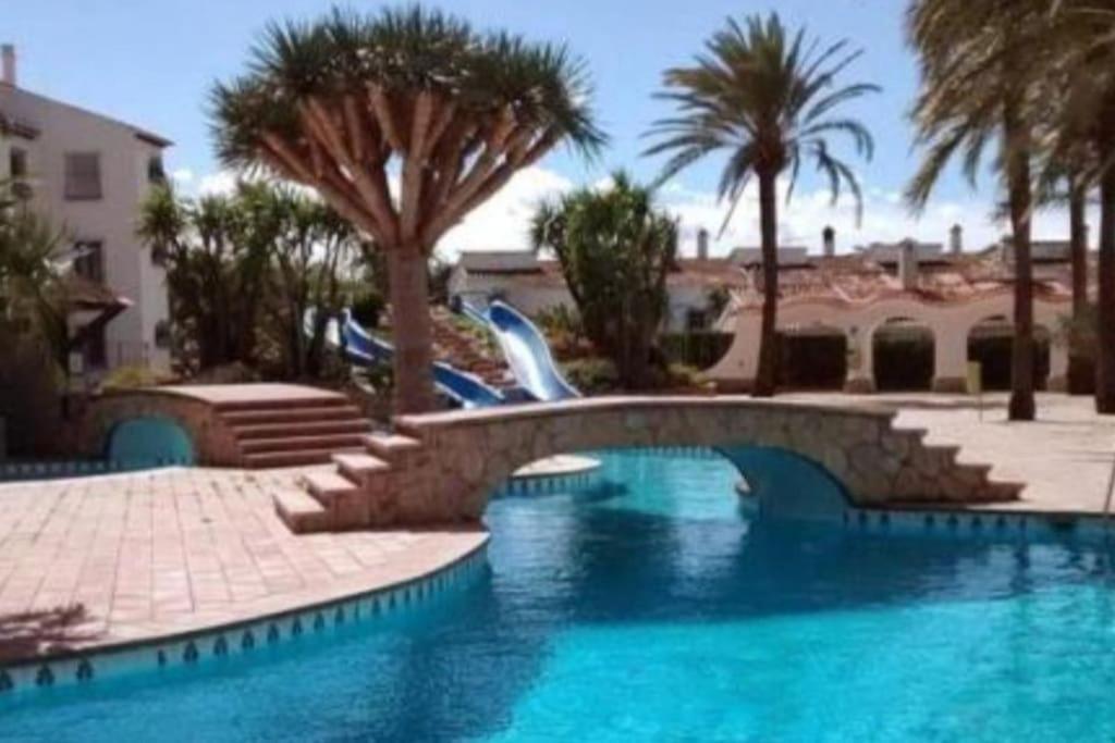 En Denia, Urbanizacion El Palmar Con Piscina, Toboganes Y Chiringuito Apartment Екстериор снимка